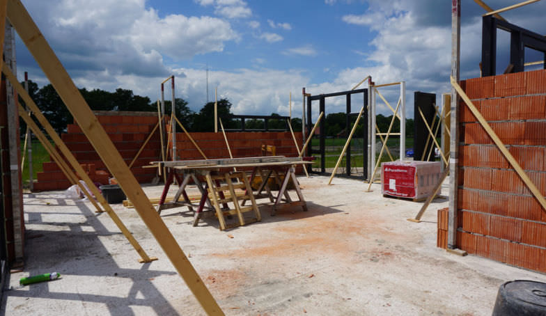 Nieuwe foto's van de bouw van het Kraakpand te Goor!
