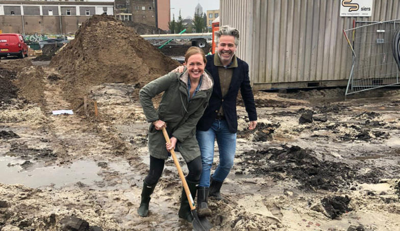 We gaan beginnen met de bouw van kavel 5 op De Melkhal Enschede!