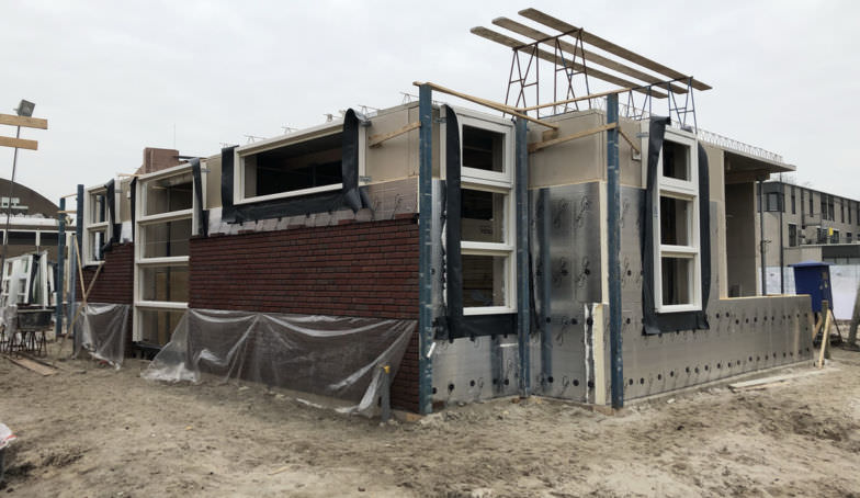 Foto's van de bouw van Kavel 5 op De Melkhal Enschede!