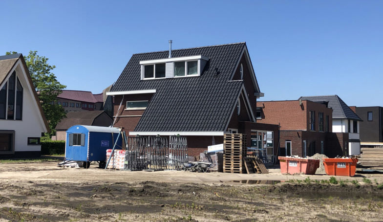 De woning van de familie Witjes staat er mooi bij op De Melkhal!