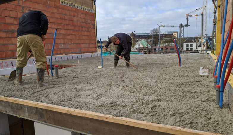 Nieuwe foto's van de bouw van het Statenpand E1 op de Melkhal Enschede!