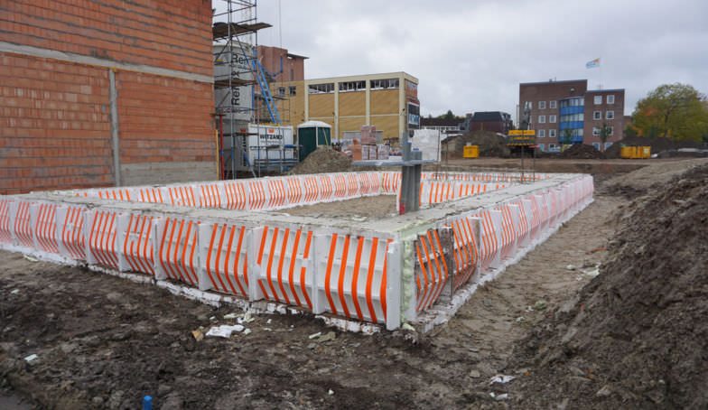 De bouw is gestart bij De Melkhal Enschede B4!