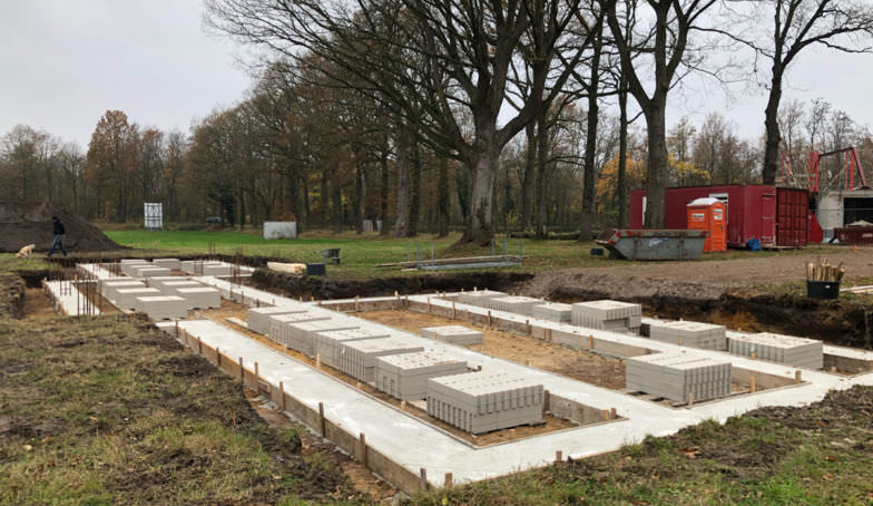 De eerste foto's van de bouw van Erve Brandenbarg!