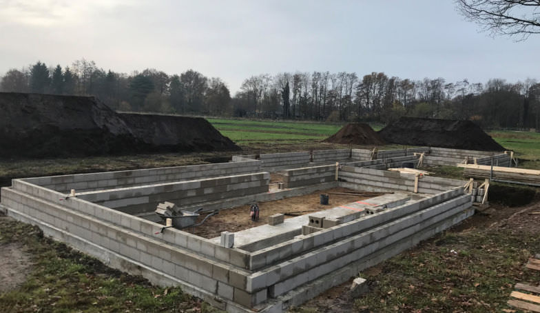 De eerste foto's van de bouw van Erve Brandenbarg!