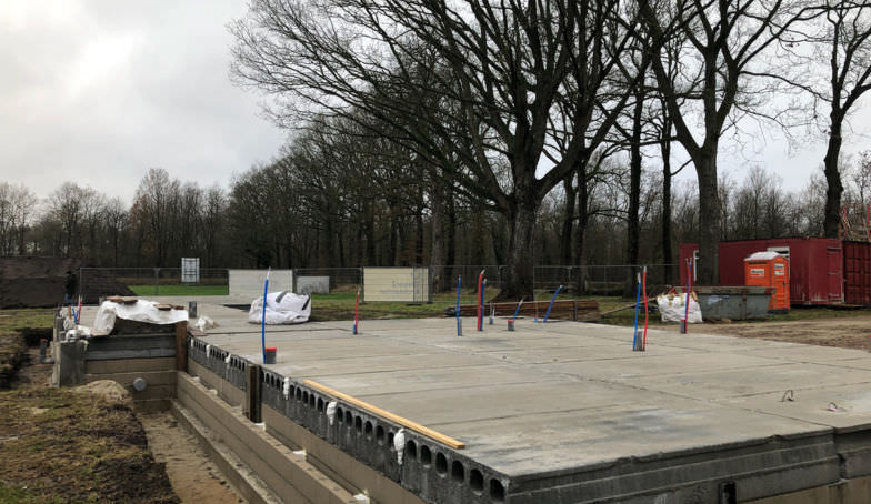 De eerste foto's van de bouw van Erve Brandenbarg!