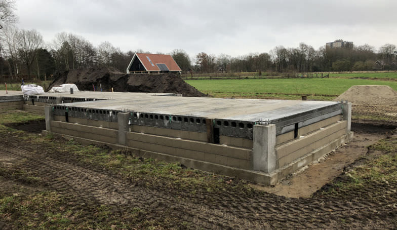 De eerste foto's van de bouw van Erve Brandenbarg!