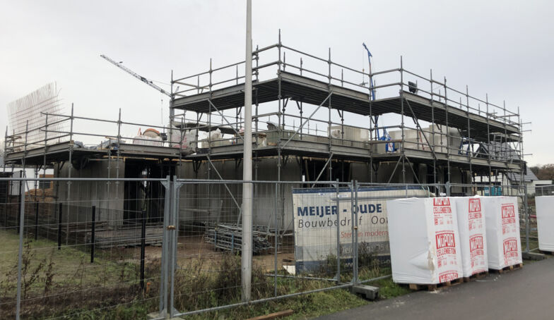 Nieuwe foto's van de bouw op kavel 159 op Het Brunink Enschede!