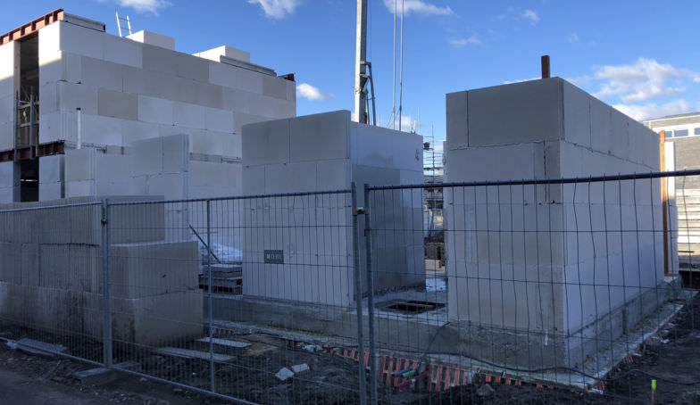 Nieuwe foto's van de gezamenlijke bouw op het Janninkkwartier kavels 20-21!
