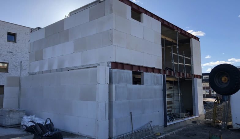 Nieuwe foto's van de gezamenlijke bouw op het Janninkkwartier kavels 20-21!