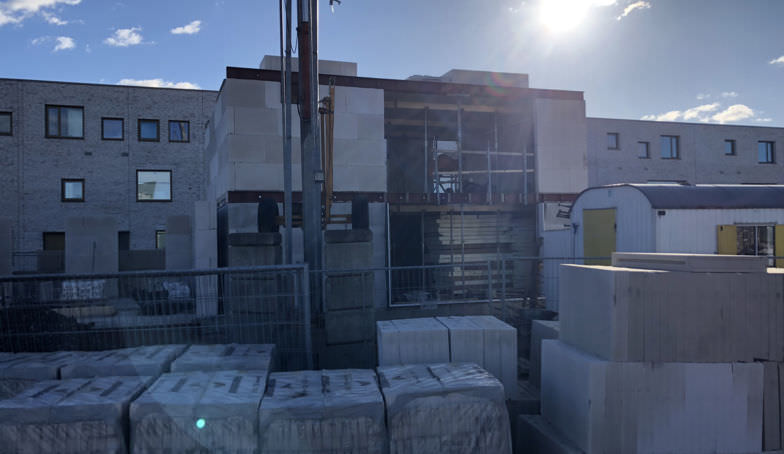 Nieuwe foto's van de gezamenlijke bouw op het Janninkkwartier kavels 20-21!
