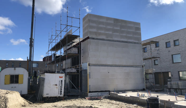 Nieuwe foto's van de gezamenlijke bouw op het Janninkkwartier kavels 20-21!