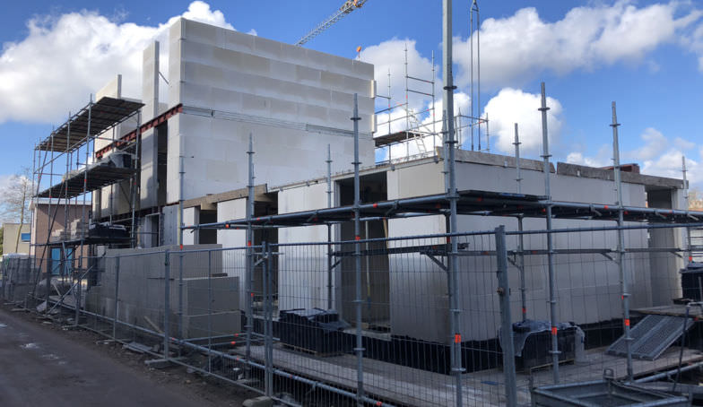 Nieuwe foto's van de gezamenlijke bouw op het Janninkkwartier kavels 20-21!