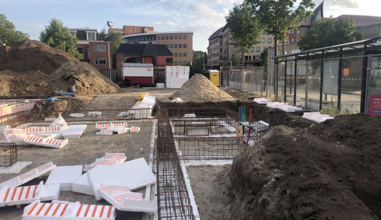 Nog meer goed nieuws! De bouw op kavels 15 en 16 op De Melkhal Enschede is ook begonnen!