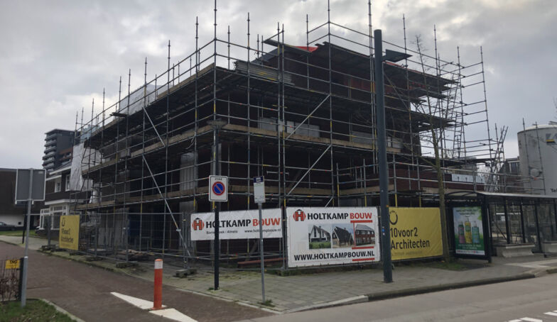 Nieuwe foto's van de bouw op kavels 15 en 16 op De Melkhal Enschede!