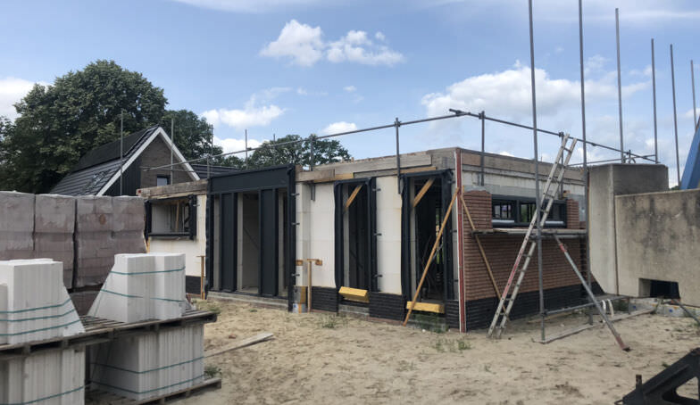 Nieuwe foto's van de bouw van GEO 159 op 't Vaneker Enschede!