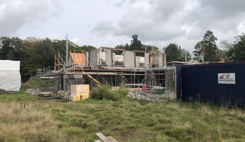 Nieuwe foto's van de bouw van FL 167 op Het Vaneker Enschede