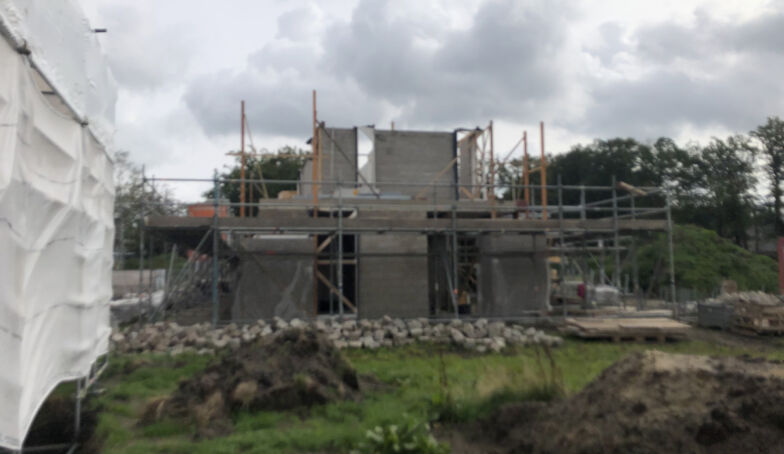 Nieuwe foto's van de bouw van FL 167 op Het Vaneker Enschede
