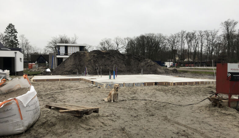 Nieuwe foto's van de bouw op kavel 166 op Het Vaneker!