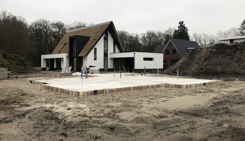 Goed nieuws! De bouw op kavel 166 op Het Vaneker is begonnen!