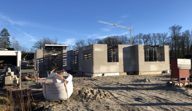 Nieuwe foto's van de bouw op kavel 166 op Het Vaneker!