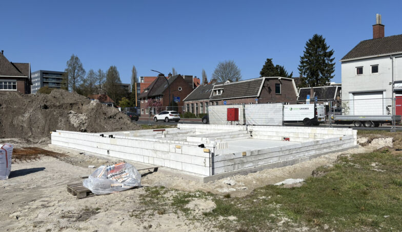 Een mooi overzicht van de bouw tot nu toe op De Marskant Hengelo!