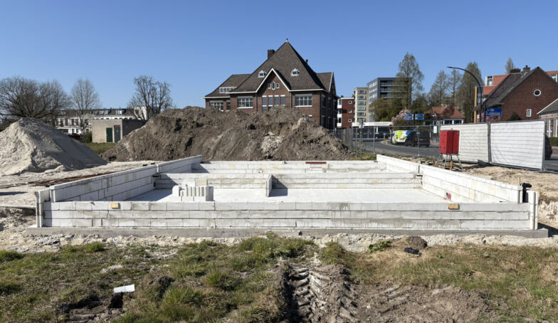 Een mooi overzicht van de bouw tot nu toe op De Marskant Hengelo!