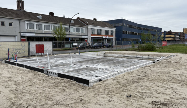 Een mooi overzicht van de bouw tot nu toe op De Marskant Hengelo!