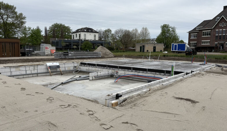 Een mooi overzicht van de bouw tot nu toe op De Marskant Hengelo!