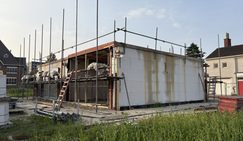 Een mooi overzicht van de bouw tot nu toe op De Marskant Hengelo!