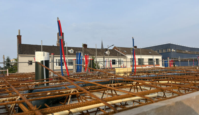 Een mooi overzicht van de bouw tot nu toe op De Marskant Hengelo!