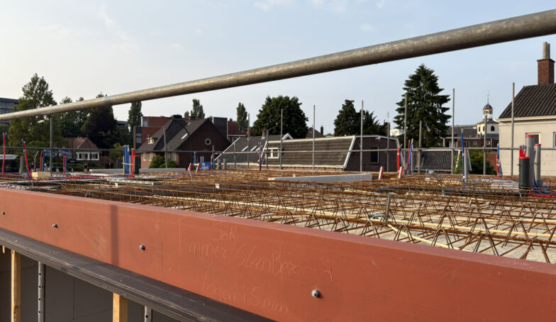 Een mooi overzicht van de bouw tot nu toe op De Marskant Hengelo!