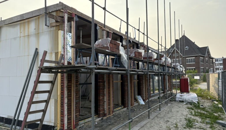 Een mooi overzicht van de bouw tot nu toe op De Marskant Hengelo!