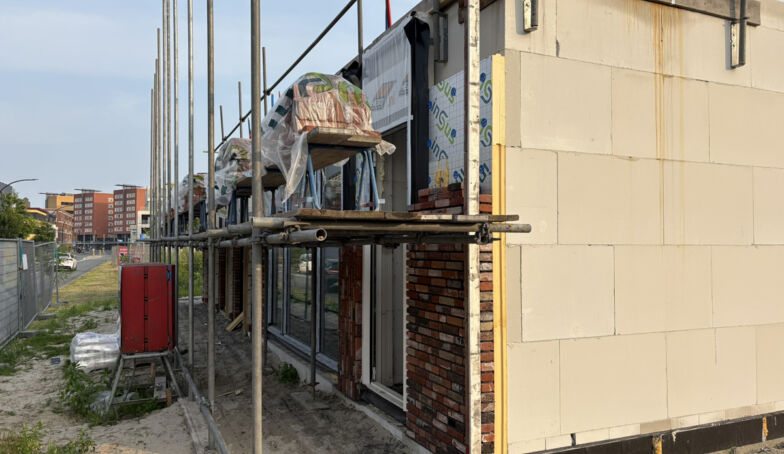 Een mooi overzicht van de bouw tot nu toe op De Marskant Hengelo!