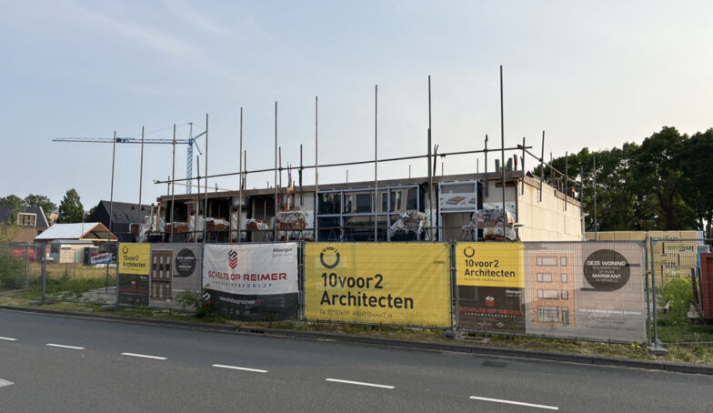 Een mooi overzicht van de bouw tot nu toe op De Marskant Hengelo!