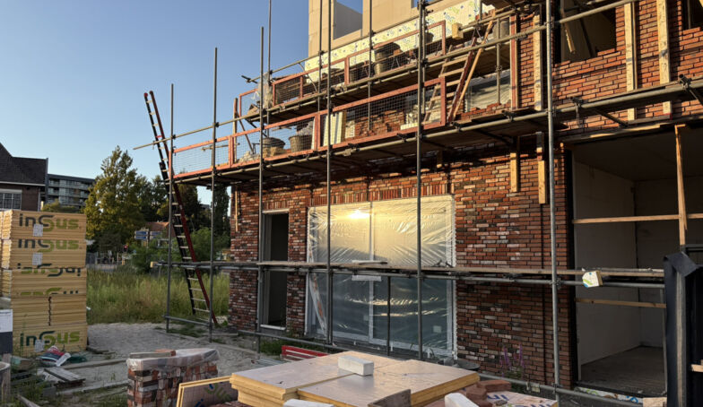 Een mooi overzicht van de bouw tot nu toe op De Marskant Hengelo!