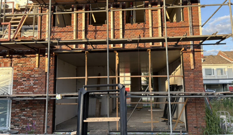 Een mooi overzicht van de bouw tot nu toe op De Marskant Hengelo!