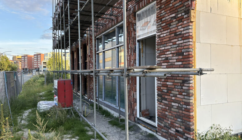 Een mooi overzicht van de bouw tot nu toe op De Marskant Hengelo!