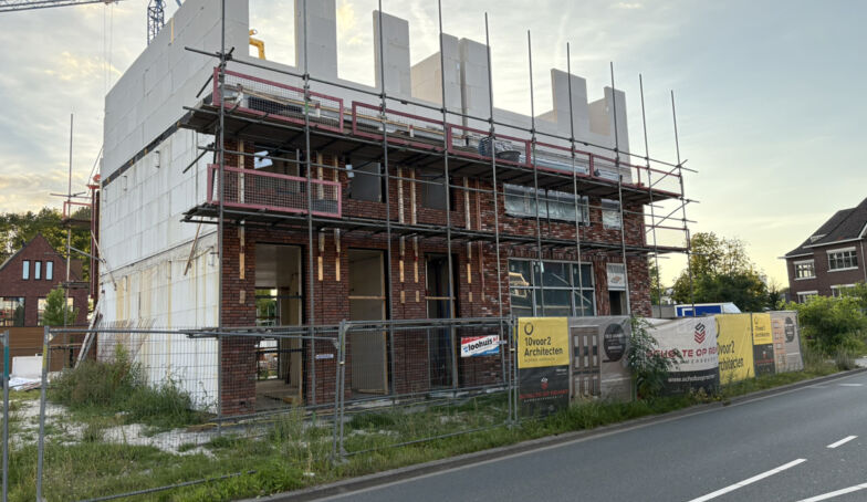 Een mooi overzicht van de bouw tot nu toe op De Marskant Hengelo!