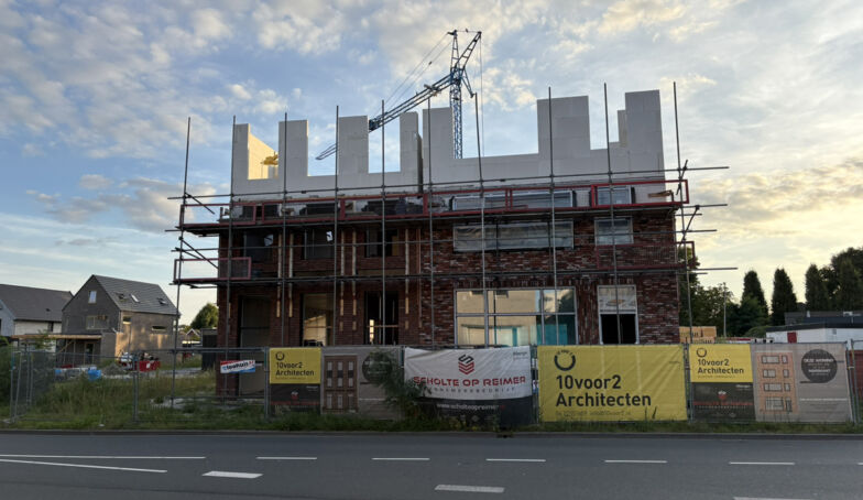 Een mooi overzicht van de bouw tot nu toe op De Marskant Hengelo!
