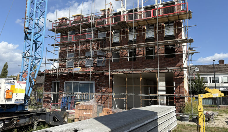 Een mooi overzicht van de bouw tot nu toe op De Marskant Hengelo!