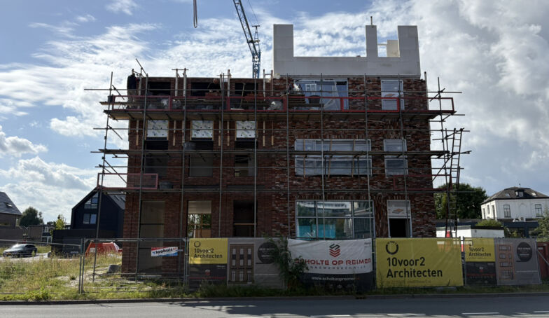Een mooi overzicht van de bouw tot nu toe op De Marskant Hengelo!