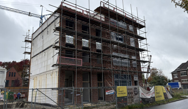 Een mooi overzicht van de bouw tot nu toe op De Marskant Hengelo!