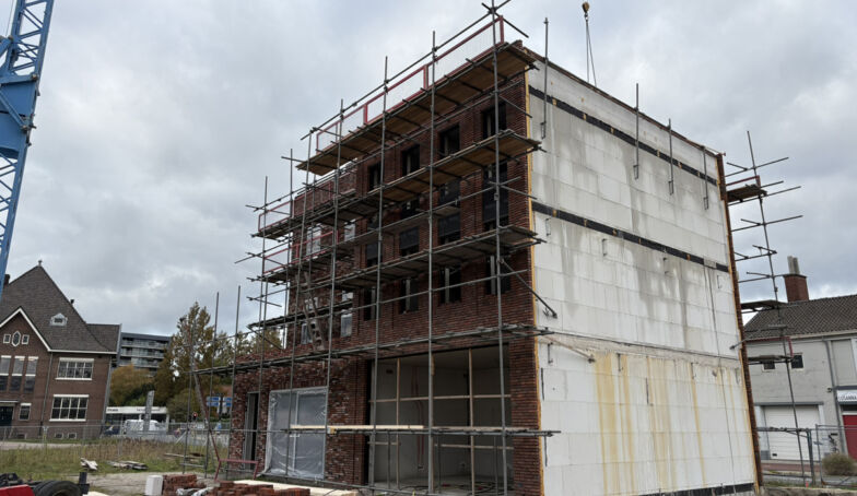 Een mooi overzicht van de bouw tot nu toe op De Marskant Hengelo!