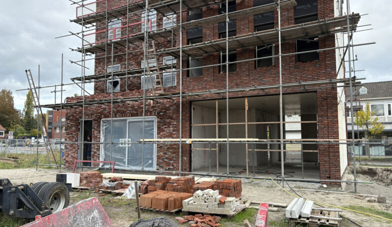 Een mooi overzicht van de bouw tot nu toe op De Marskant Hengelo!