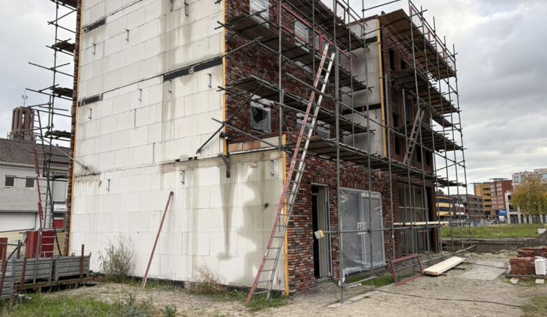 Een mooi overzicht van de bouw tot nu toe op De Marskant Hengelo!