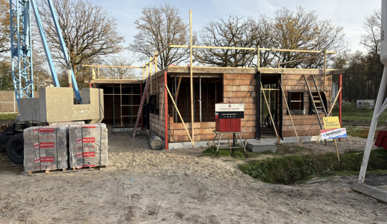 Nieuwe foto's van de bouw op Het Leuriks 33!