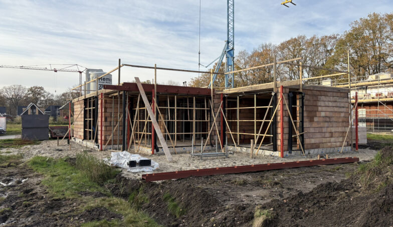 Nieuwe foto's van de bouw op Het Leuriks 33!