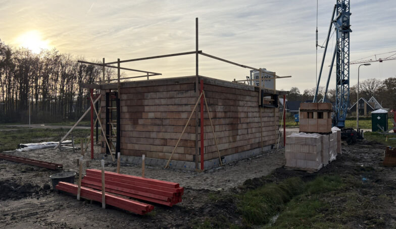 Nieuwe foto's van de bouw op Het Leuriks 33!