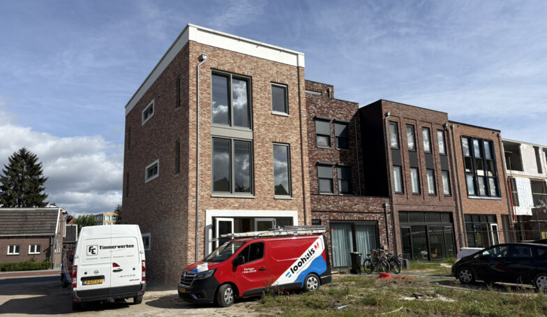 De vijf bouwen op de Marskant Hengelo staan er mooi bij!