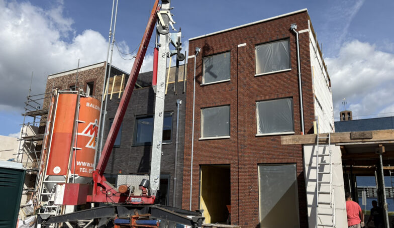 De vijf bouwen op de Marskant Hengelo staan er mooi bij!